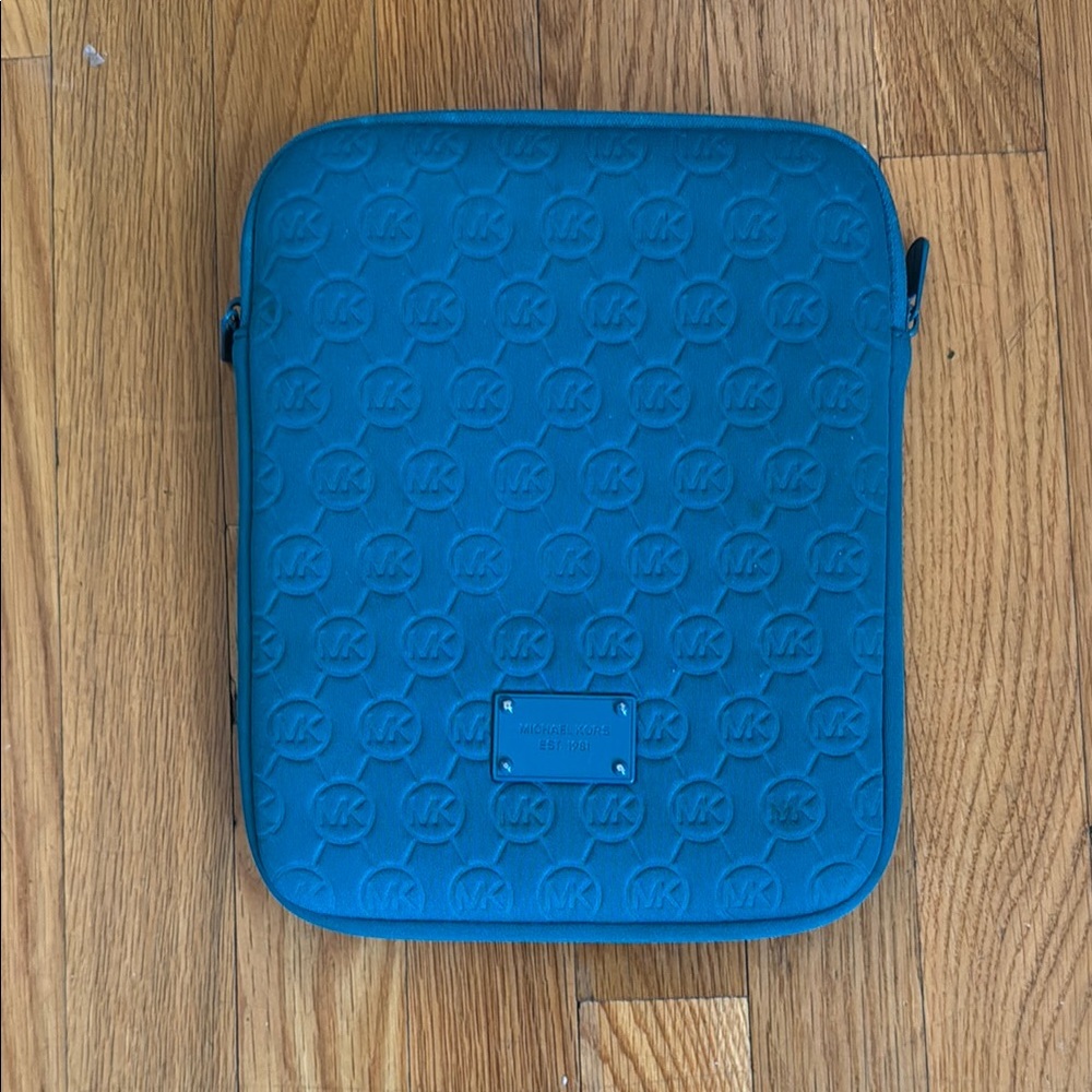 Michael Kors Blue iPad Case